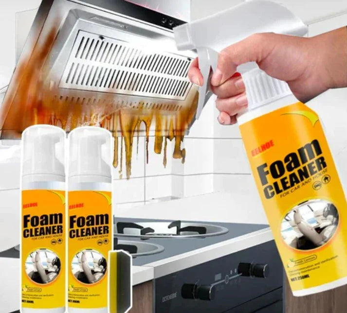 Foam Cleaner Spray for  Multi-purposes and  Car Interiors or Home Appliance