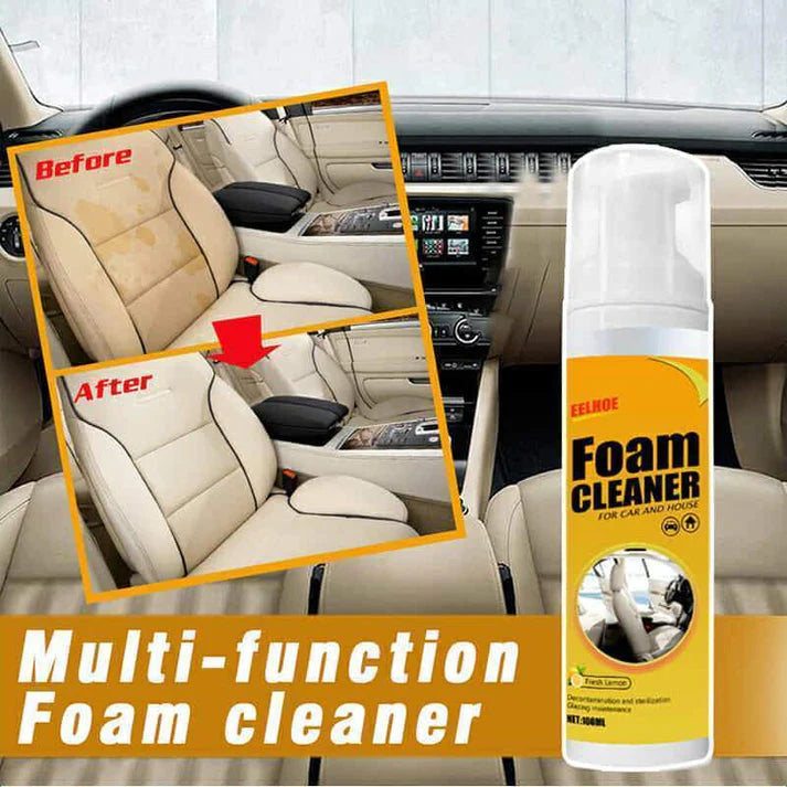 Foam Cleaner Spray for  Multi-purposes and  Car Interiors or Home Appliance