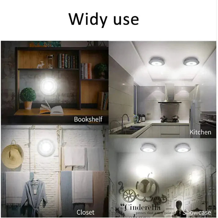 Wireless LED Night Light with Remote Control